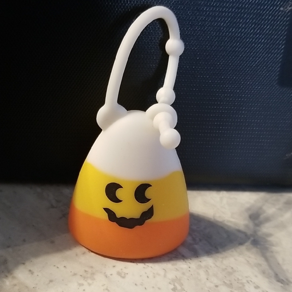 Bath And body Works Halloween Candy Corn Hand Sanitizer Holder